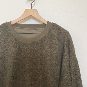 Old Navy Sherpa Reversible Sweatshirt